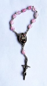 Święta Rita - dziesiątka różańca z relikwią