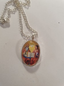 TRÓJCA ŚWIĘTA - medalik-wisiorek