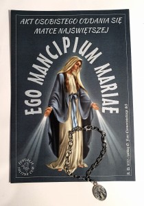 ŁAŃCUSZEK oddania się wraz z aktem oddania się Matce Bożej