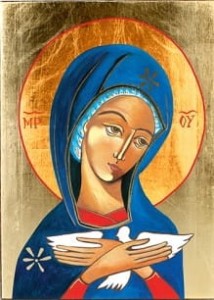 PNEUMATOFORA - IKONA - MATKA BOŻA NIOSĄCA DUCHA ŚWIĘTEGO