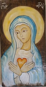 IKONA RĘCZNIE PISANA - MARIAM THEOTOKOS