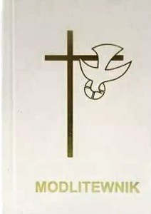 MODLITEWNIK MAŁY ZŁOCONY - BIAŁA OPRAWA SKÓROPODOBNA