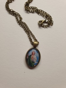 TADEUSZ JUDA - medalion - wisiorek mosiężny