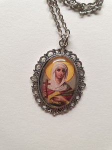 ŚWIĘTA TATIANA - medalion - wisiorek