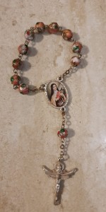 DZIESIĄTKA RÓŻAŃCA Z RELIKWIĄ ŚW. TERESY OD DZIECIĄTKA JEZUS