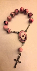 DZIESIĄTKA RÓŻAŃCA -ŚW. RITA - z relikwią