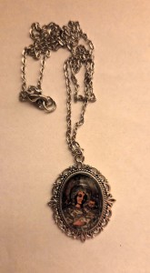 MATKA BOŻA GIETRZWAŁDZKA - medalion - wisiorek