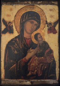 IKONA - MATKA BOŻA NIEUSTAJĄCEJ POMOCY - NA DESCE