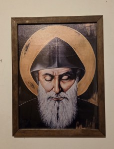 ŚWIĘTY CHARBEL - obraz na płótnie 