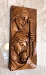 PŁASKORZEŹBA RELIGIJNA - ŚWIĘTA RODZINA
