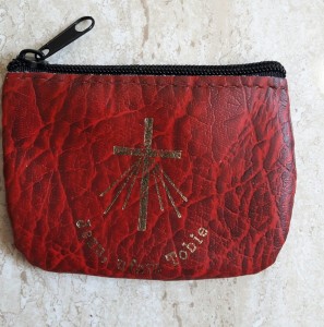 ETUI NA RÓŻANIEC - czerwone