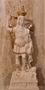 ŚWIĘTY MICHAŁ ARCHANIOŁ_Gargano_20 cm - alabaster