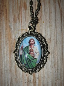 ŚWIĘTY TADEUSZ JUDA - wisiorek - stylowy medalion