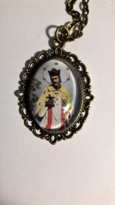 Św. NEPOMUCEN - medalion - wisiorek