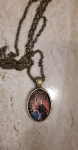 MATKA BOŻA RÓŻAŃCOWA - POMPEJAŃSKA - MEDALION