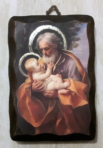 ŚWIĘTY JÓZEF - obraz na topoli włoskiej