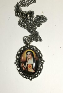 MAŁGORZATA ALACOQUE - MEDALION WISIOREK - model 5