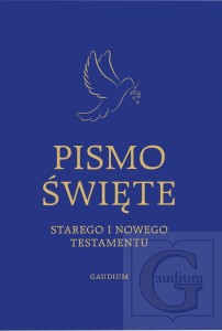 PISMO ŚWIĘTE ST i NT - TYSIĄCLATKA- granatowa