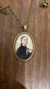 GEMMA GALGANI - MEDALION - WISIOREK -3 - mosiądz